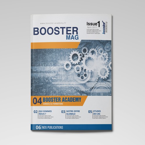 Brochure contest entry by Ali Mag.