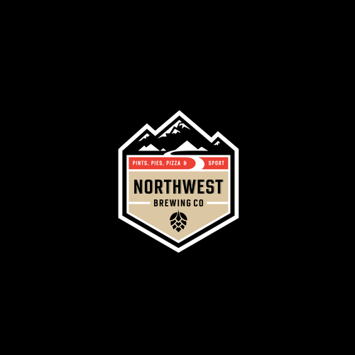 Northwest tap room logo Design by simpldesign®