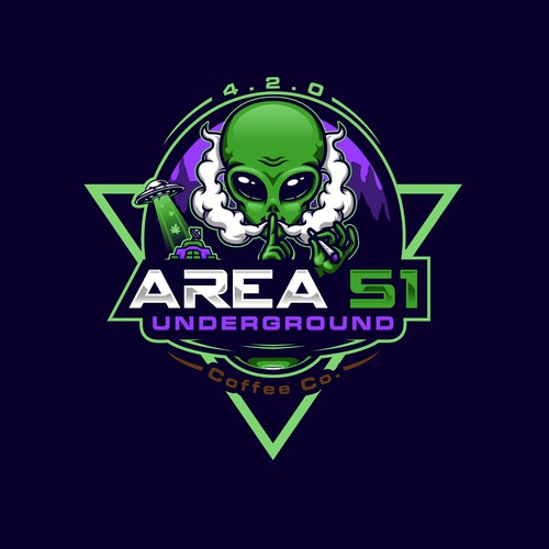 Secret base needs logo, can you keep a secret? Could lead to more. Design by Gr8 ART