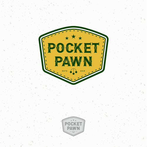 Create a unique and innovative logo based on a "pocket" them for a new pawn shop. Design by Vilogsign