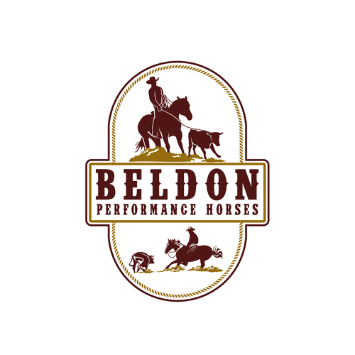 We need a logo for our high end performance horse business! Design by Rziko1