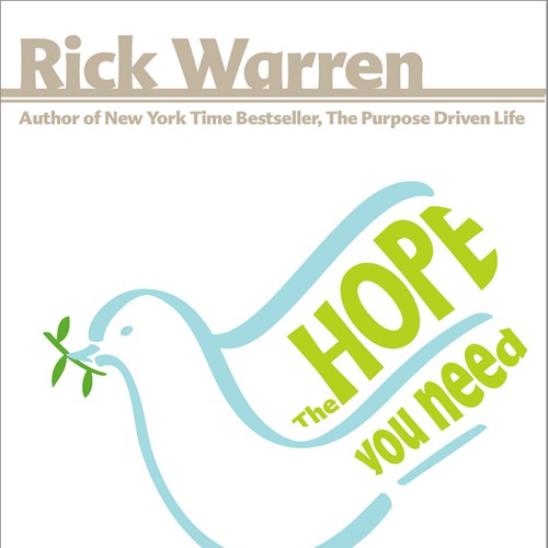 Design Rick Warren's New Book Cover Design réalisé par Blanca