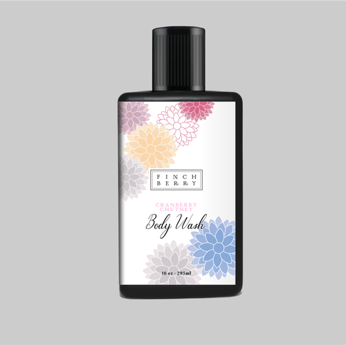 Create body wash label for large bath and body company Design by SONUPARMAR