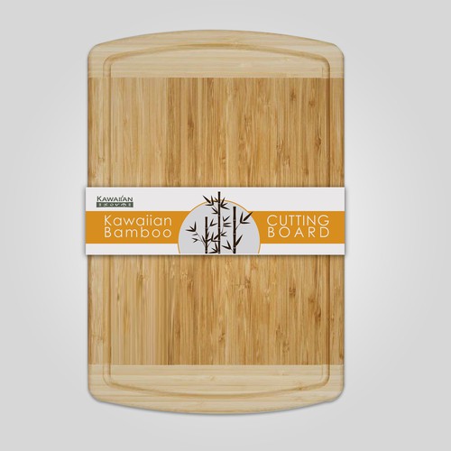 Beautiful product label for eco-friendly Bamboo Cutting Board | Product ...