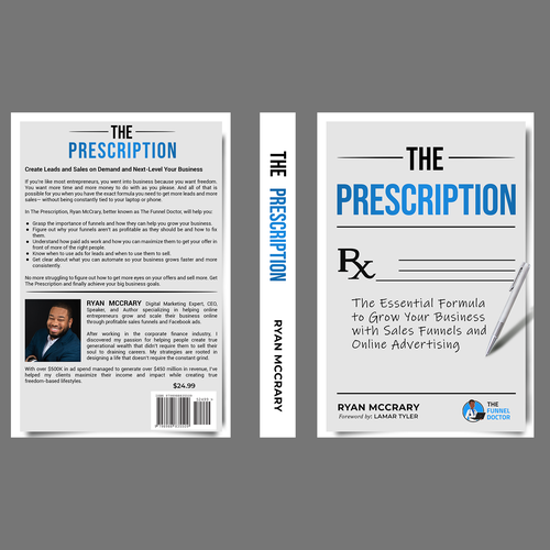 The Funnel Doctor Book Design Design by Revive D-sign