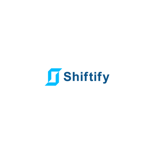 Minimalist and modern logo design for modern work shift management application Design by abdo4design