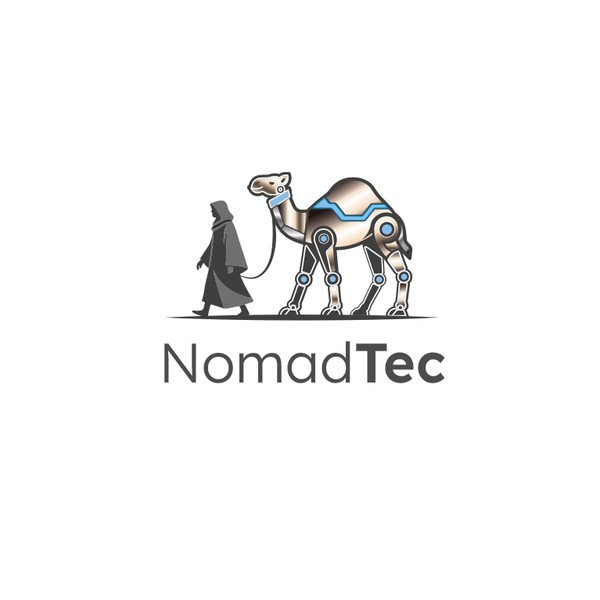 Design realizzato da AmiraCreativos intitolato "NomadTec"
