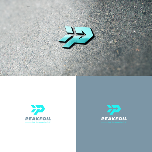 Logo design for a highly innovative jet powered eFoil board Design by Jezzqueen