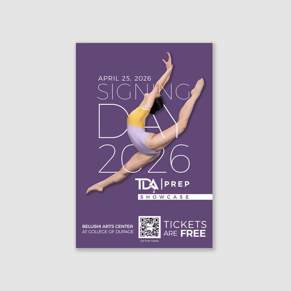 Dynamic Dance Poster – Body Typography & Performance Energy