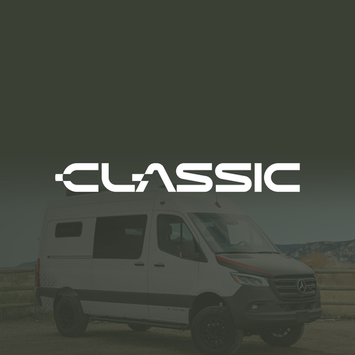 Camper Van Model Logo - "Classic" Diseño de REDjo_design