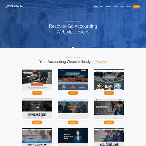 Website Design for our Accounting CRM Software Design von keilaMaria