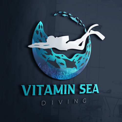 We need a powerful new logo and brand kit for a fun scuba shop Design by Parallax™