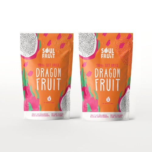 eye-catching packaging design for new health food product Design by AnaHola