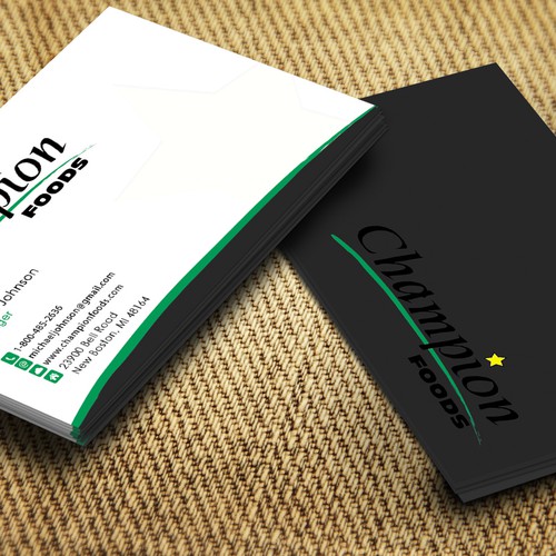 Design A New Business Card, Win The Prize!! Design by milos9399