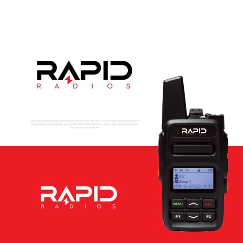 Masculine and Hip design for Walkie Talkie Brand Design by Half-Tone™