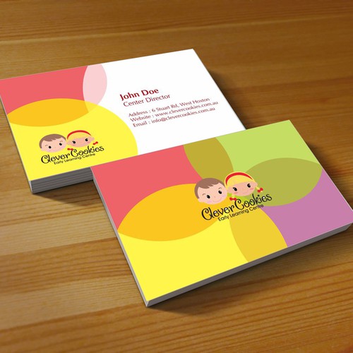 New Creative Business Card Stationary For Childcare Centre