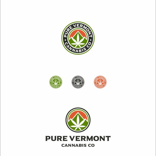 Cannabis Company Logo - Vermont, Organic Design by salsa DAS