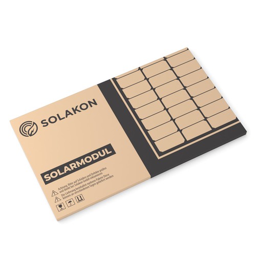Create a nice Packaging Design for Solar Panels Design by -RD-