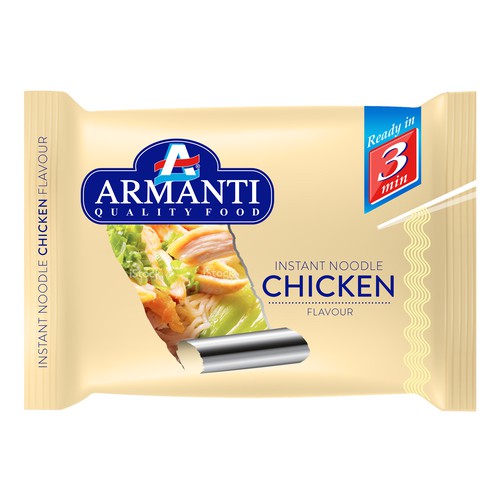 New Armanti Instant Noodles Design réalisé par sarapaheylo