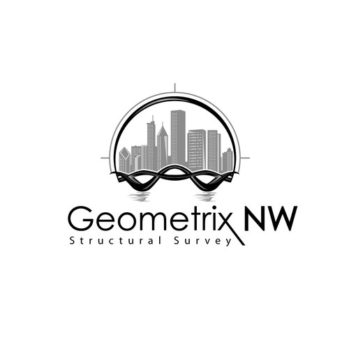Bridge Construction Logo for Geometrix NW Design by Sanjayarts123