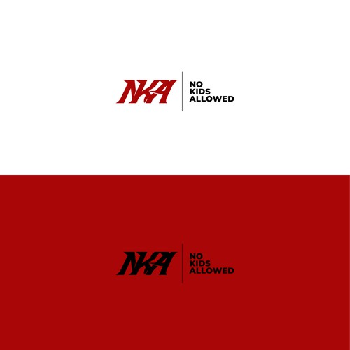 DJ Name Logo Needed for Marketing- NKA (No Kids Allowed) Design by matamorosdesigns