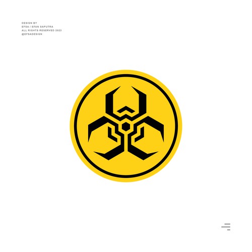 AI Warning/Hazard Symbol Design by Efsa