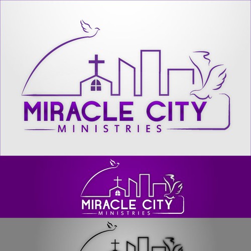 Miracle City Ministries needs a new logo Diseño de a b a n d a