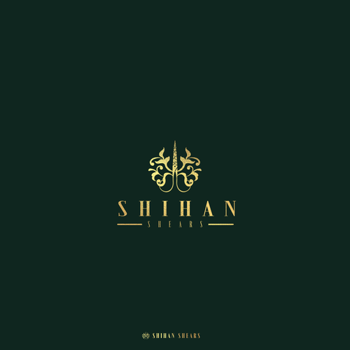 Designs Luxury Hair Shears Logo With Equal Appeal for Men and Women