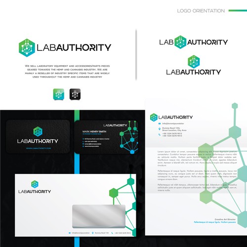 Sleek Logo Redesign for Scientific Cannabis and Hemp Supply Company Design by Hamlet/simba14