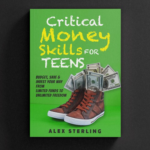 Design an eye-catching and powerful book cover to appeal to teens and young adults Design by -Saga-