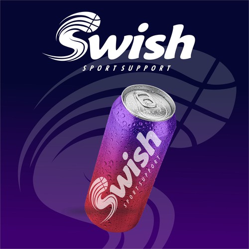 Swish - A New Sports Drink! Design réalisé par bluelines15