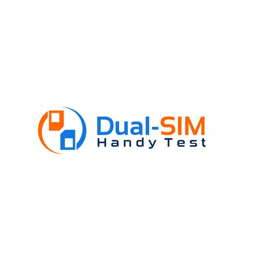 1 fresh logo for a website reviewing 2-SIM smartphones Design by HenDsign™