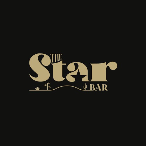 A Bar with Joshua Trees all around Design von leargamar