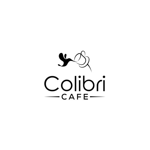 Colibri Cafe (Hummingbird Cafe) Design by crackgraphico