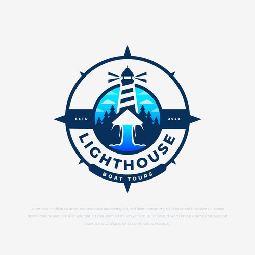 Lighthouse Boat Tours Design réalisé par harrysvellas