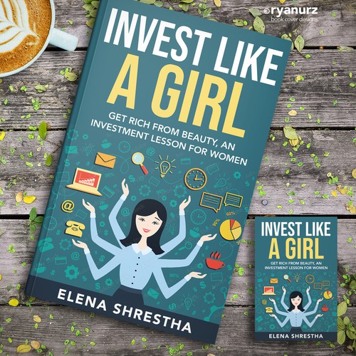 Book Cover for Teaching Girls to Invest Design by ryanurz