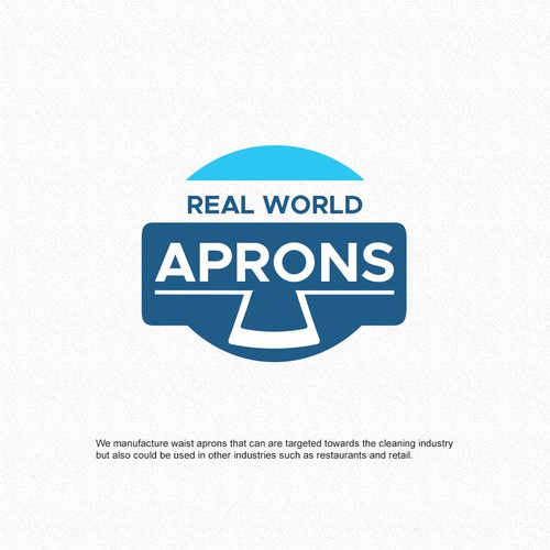 Real World Aprons Logo Design by studioONE