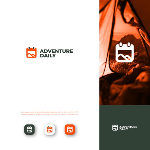 Adventure Daily Logo Design by Studio.Ghi