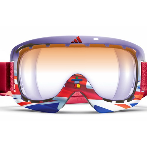 Design adidas goggles for Winter Olympics Diseño de moezoef