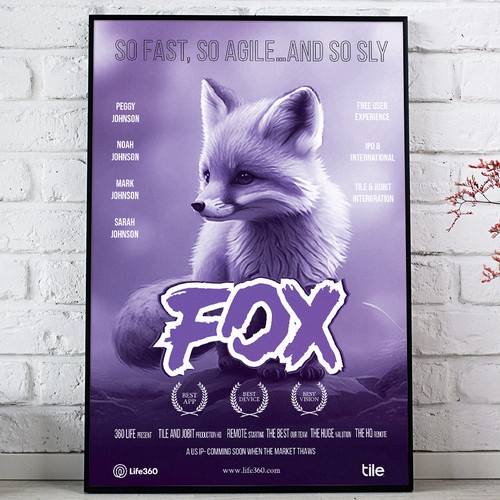 Design di Life360 2023 Year of the Fox Poster di Sketch Media™