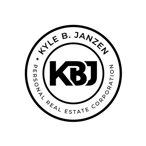 Bold 'KBJ' Logo for Real Estate Agent Design by Md. Faruk ✅