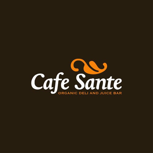 Create the next logo for "Cafe Sante" organic deli and juice bar Diseño de Brand Prophet