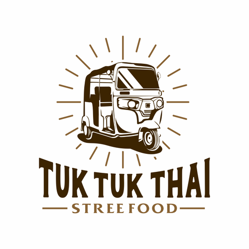 Tuk Tuk Thai - Logo for a thai restaurant Design réalisé par d'jront