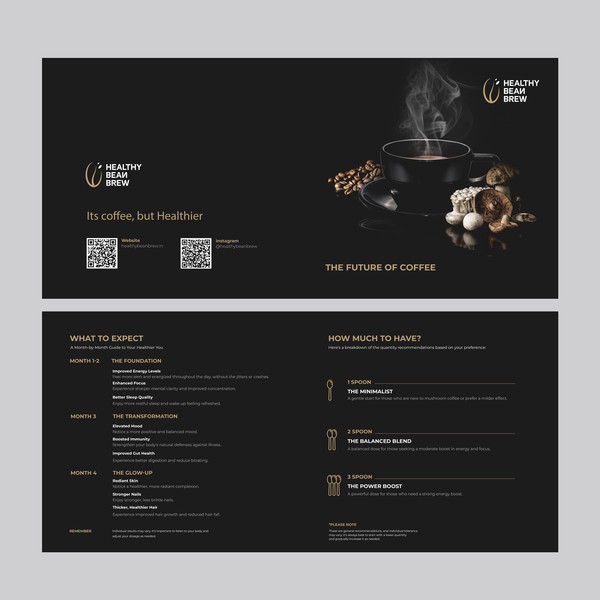 Coffe Brochure Design