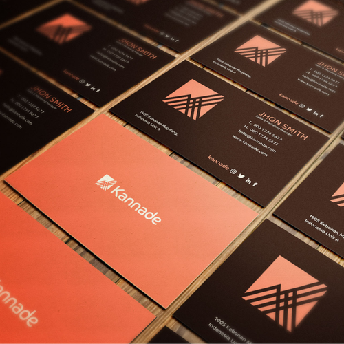 Logotipo y tarjeta de visita propuesta en el concurso por Golek.