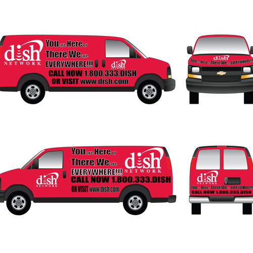 Diseño de V&S 002 ~ REDESIGN THE DISH NETWORK INSTALLATION FLEET de emmanuel ubaldo