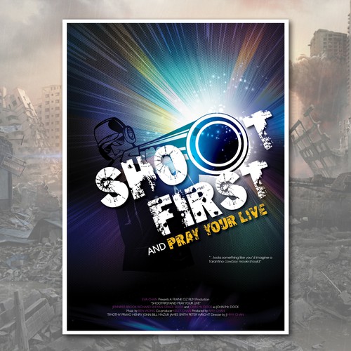 Create your own ‘80s-inspired movie poster! Design réalisé par Beninc.