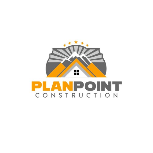 PlanPoint Construction Logo Needs A Remodel Design by Dmitri Cezaro