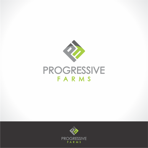 Strong logo design for Progressive Farms Design by optimistic86