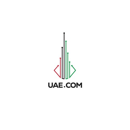 Design Design Very Creative Logo for UAE.COM por Opio Design